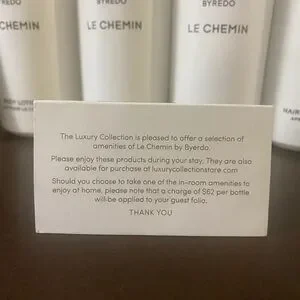 Byredo | Bath & Body | Byredo Le Chemin Luxury Hotel Bath Set 4